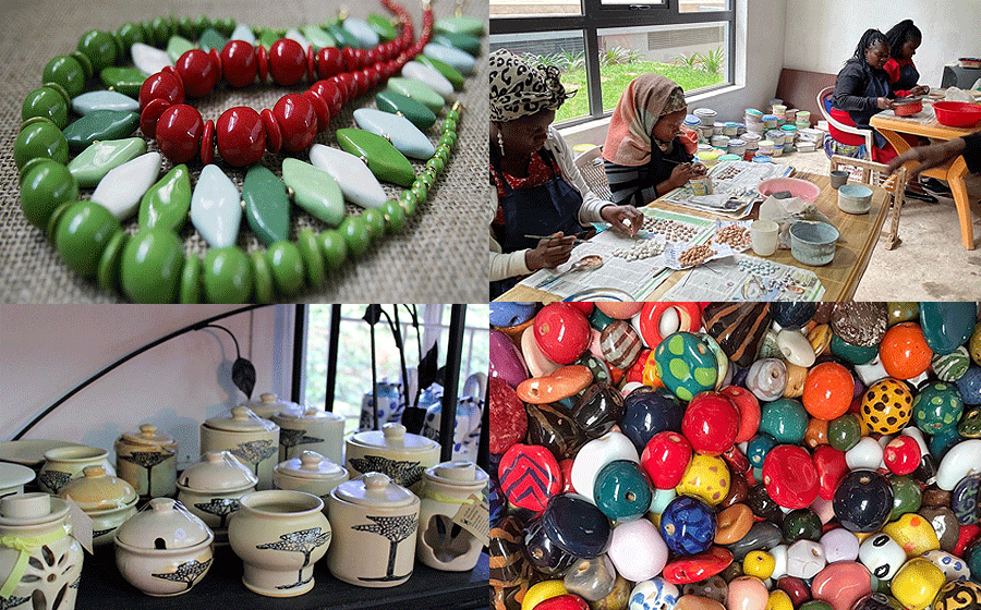 Kazuri Factory - Ceramic Beads Jewelry & Pottery