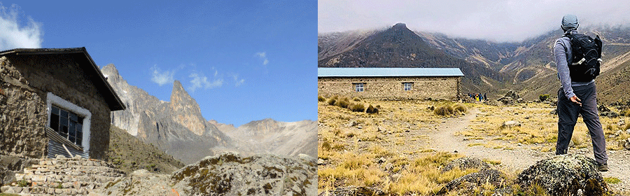 Mackinders Hut Mount Kenya Climbing Accommodation
