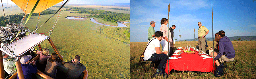 Transworld Hot Air Balloon Safaris Masai Mara Game Reserve
