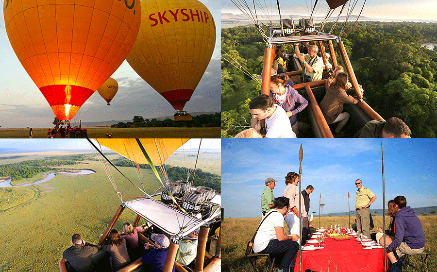 Hot Air Balloon Safari Masai Mara National Reserve