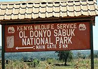 Ol Donyo Sabuk Park + Fourteen Falls 1 Day Tour – Kenya