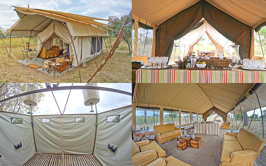 AndBeyond Serengeti Under Canvas Tented Camp