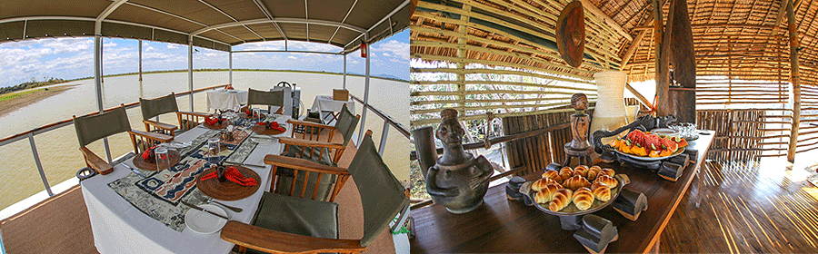 Siwandu Camp Nyerere National Park Tanzania