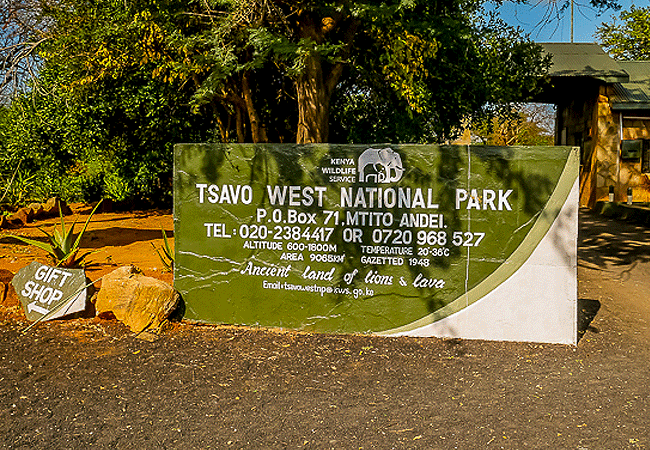 Tsavo West National Park
