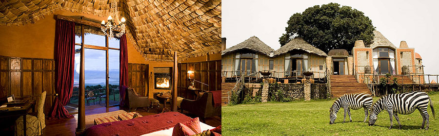 Ngorongoro Crater Safari Lodges Camps Accommodation Tanzania